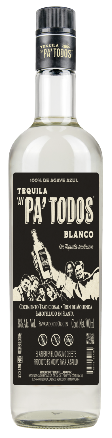 Tequila Pa Todos Blanco 38 700 hero